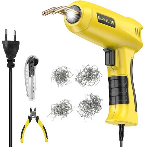 W Plastic Welder Welding Machine Hot Stapler Kit Plastic Welder Gun