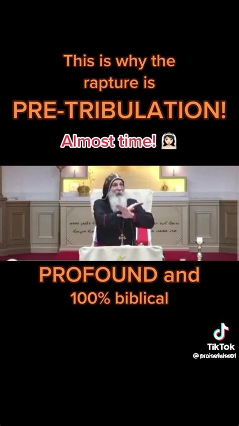 Pre-Tribulation Rapture