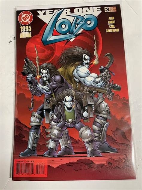 Lobo Annual 3 Fnvf Collectors Edge Comics