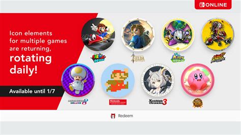 Nintendo Switch Online icons returning as daily special rewards