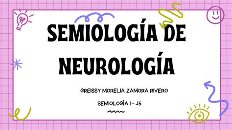 SEMIOLOGÍA DE NEUROLOGÍA medicina diapositivas PPT