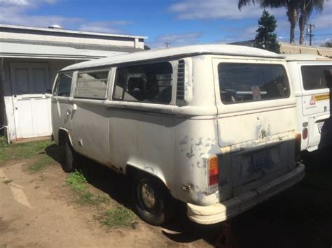 Volkswagen Vw Tin Top Westfalia Camper Bus Van Original Project For Sale