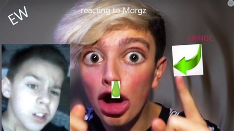 Reacting To Morgz CRINGE YouTube