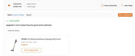 Dyson Seri Numaras Zaten Kay Tl Hatas Ikayetvar
