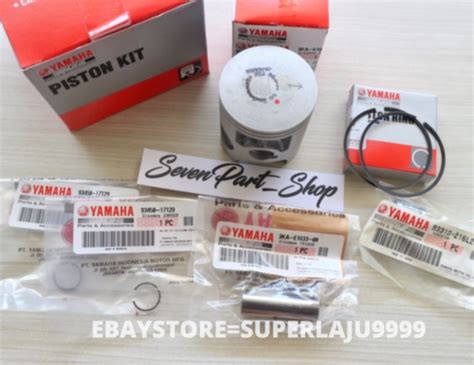 Piston Ring Kit STD Yamaha RXK Rx135 RX King Rxk135 Genuine 3ka E1630