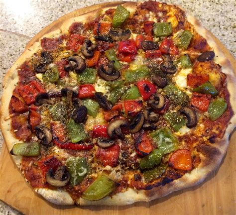 Bill S Old School Sausage Green Pepper And Mushroom Pizza My Savory