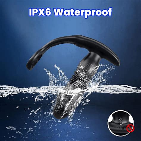 Teleskopik Anal Vibratör Prostat Masajı Popo Fişi Prostat Stimülatör Gecikme Boşalma Penis Ring