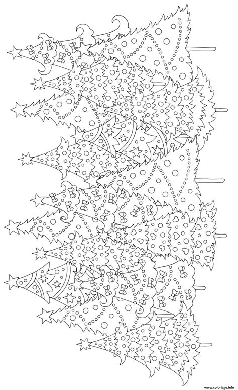 Coloriage Une Foret De Sapins De Noel Parfait Pour Une Marche Et Une