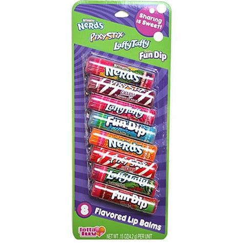 Lotta Love Wonka Candy Lip Balms 8 Count