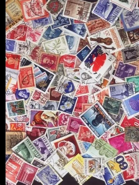 Lot Vrac Timbres Du Monde Entier Grand Et Petit Format Eur