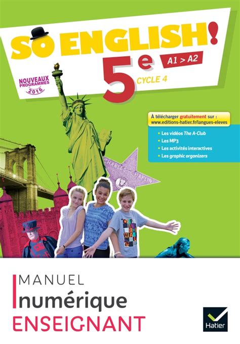 So English Anglais 5e Éd 2017 Manuel numérique enrichi enseignant