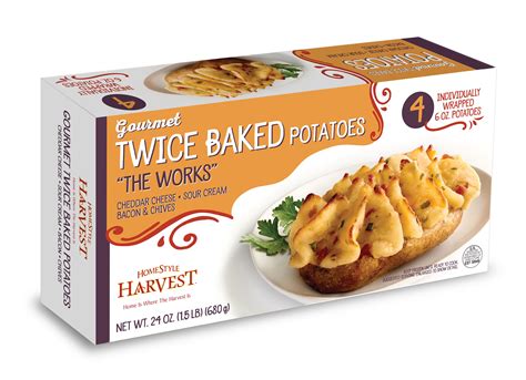 Microwave Frozen Twice Baked Potatoes