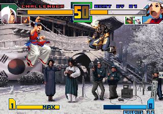 Screenshot Of The King Of Fighters Arcade Mobygames