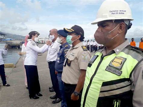 Ksop Ambon Gelar Apel Kesiagaan Posko Angkutan Laut Lebaran