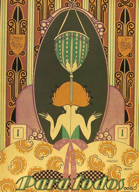 Para Todos Covers Brazils Gorgeous 1920s Art Deco Style Magazine