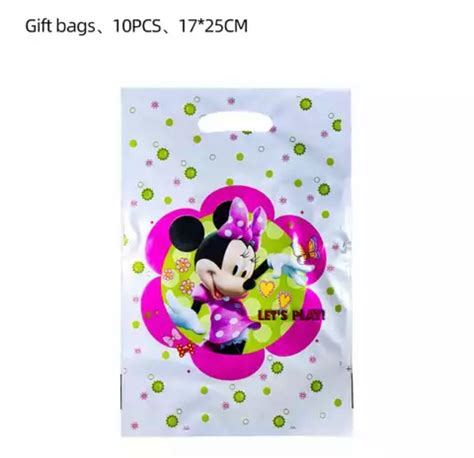 Bolsas Dulceras Unidades Para Cumplea Os Minnie Mouse Mod Tu