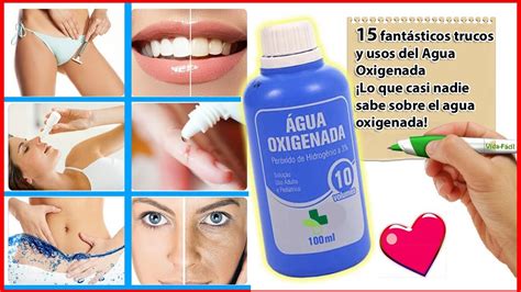 15 Fantásticos trucos y Usos del Agua Oxigenada Lo que casi nadie sabe