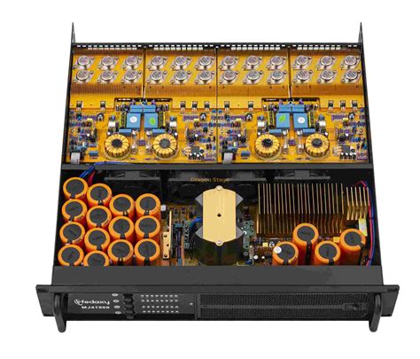 Pro Audio Equipment Class TD Switching Power Amplifier 4 Channel 1800W