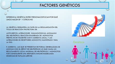 Determinantes De Riesgo Factores Gen Ticos Diferencia Gen Tica Entre