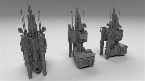 Transformers War For Cybertron: Siege Buildings And Background Concept ...