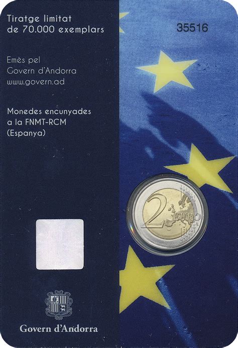 Andorra Euro W Hrungsvereinbarung Im Blister