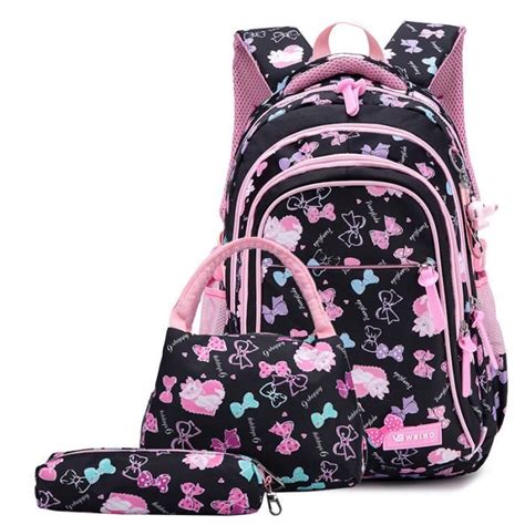 Cartable Fille Primaire Sac à Dos Enfant Primaire Set VIPITH de Sac d