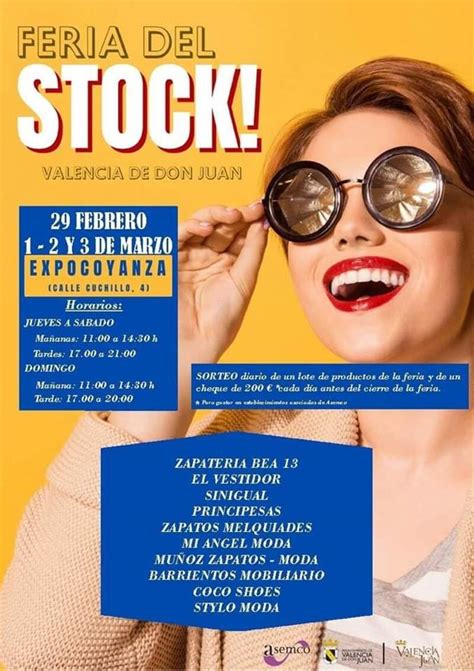 La Feria Del Stock De Valencia De Don Juan Contar Con