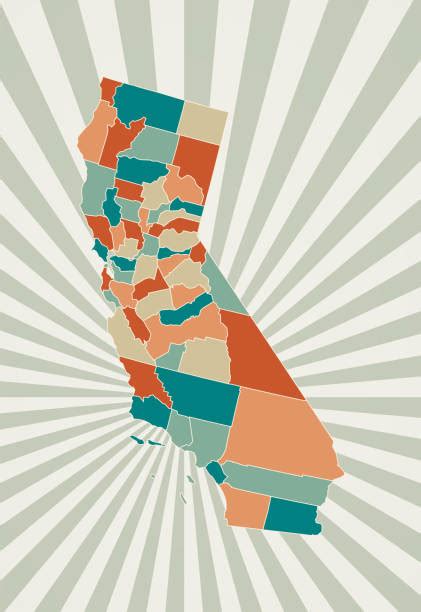 250+ California Beach Map Stock Illustrations, Royalty-Free Vector ...