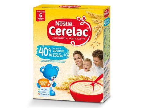 Céréales pour bébé dès 6 mois Nestlé Baby me