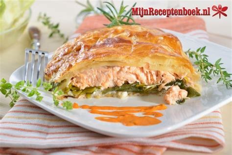 Zalm In Bladerdeeg Recept