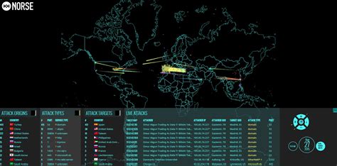 Live cyber attack map - Vivid Maps