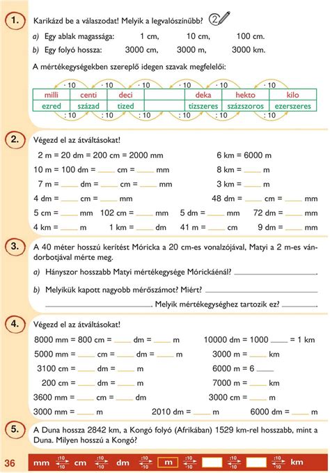 mértékegység átváltás feladatok 5 osztály nyomtatható Google keresés