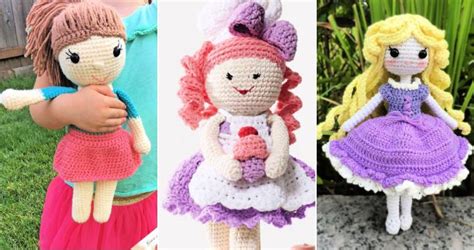 25 Free Crochet Doll Patterns | Free Amigurumi Doll Patterns