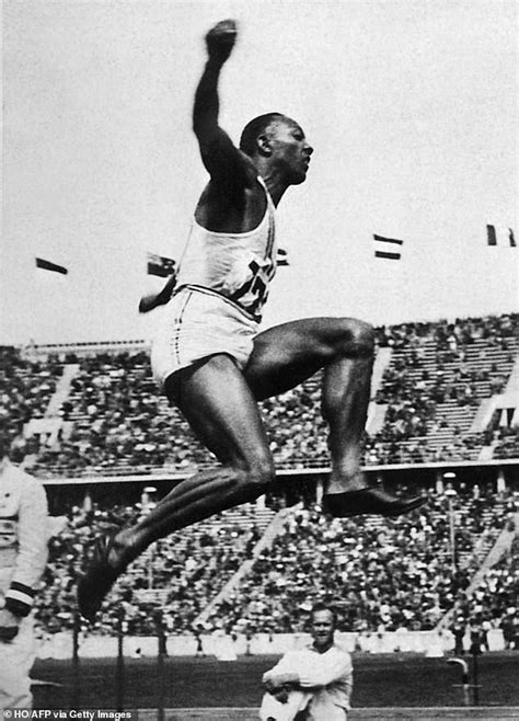 Jesse Owens' four gold medals at the 1936 Olympics in Berlin were a ...