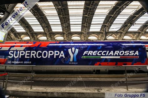 Ferrovie It Un ETR 1000 Per La Supercoppa Frecciarossa