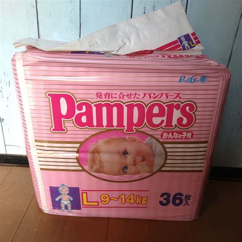 レトロ 旧品 紙おむつ パンパース おんなの子用 Lサイズ 9〜14kg 36枚入 Lサイズ以上 ｜売買されたオークション情報、yahooの