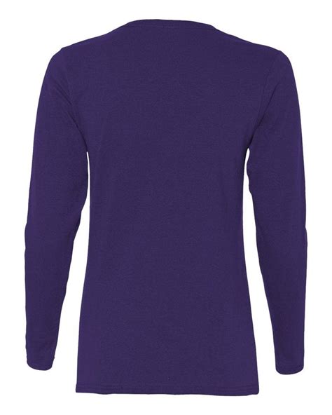 Gildan 5400l Heavy Cotton Missy Fit Long Sleeve T Shirt Ntextil Usa