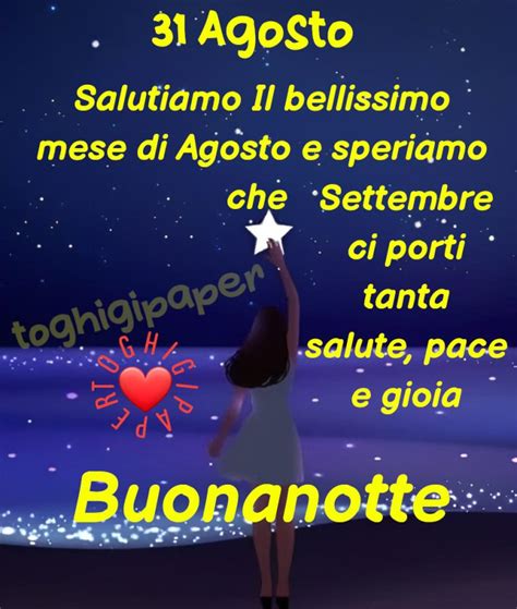 Agosto Buonanotte Immagini Toghigipaper