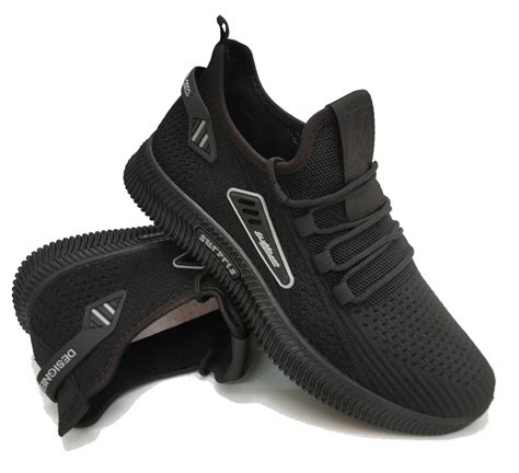 Czarne Sportowe Buty Adidasy M Skie Pianka Lekkie Allegro Pl