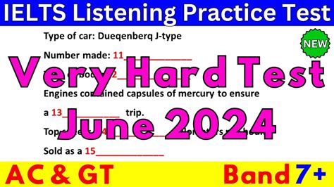 DIFFICULT IELTS LISTENING TEST 01 08 13 22 29 JUNE WITH ANSWERS