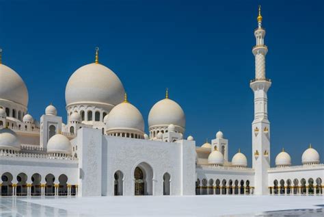 La Gran Mezquita Sheikh Zayed En Abu Dhabi Foto Premium