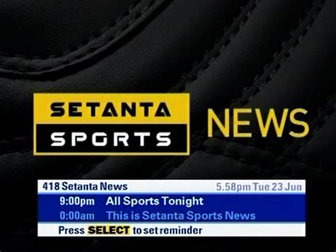 Setanta Sports News | TVARK