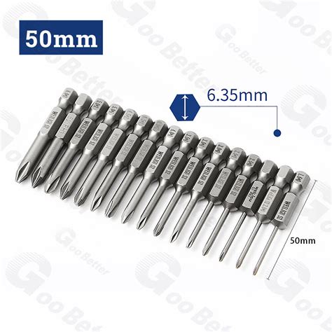 Magnetic Screwdriver Drill Bit Phillips Ph Ph Ph Ph Hex Shank