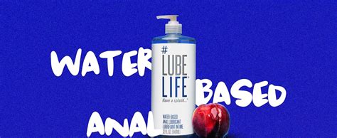 Amazon Lubelife Water Based Anal Lube For Men Women Couples Personal Lubricant Safe