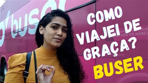 Como Viajei de Graça Buser YouTube