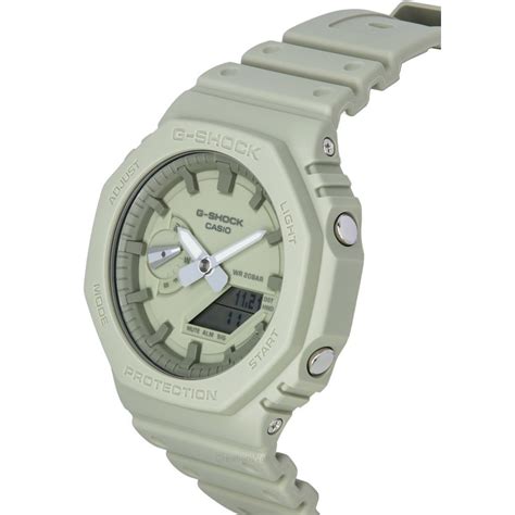 Casio G Shock Natural Color Series Analog Digital Resin Strap Cream