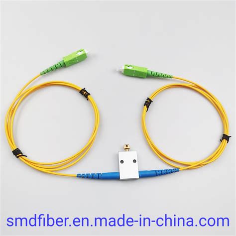 Sc Apc Fiber Adjustable Attenuator Db In Line Mechanical Variable