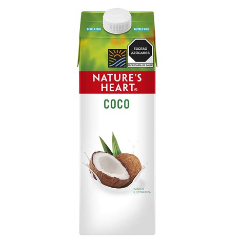 Bebida De Coco Natures Heart 946ml Justo Súper A Domicilio