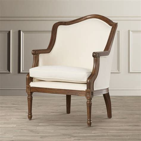 Rosalind Wheeler Dowlen Studio Oak Armchair And Reviews Wayfair