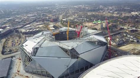 Atlanta Falcons' stadium roof will stay closed based on safety concerns ...